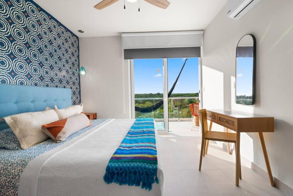 3 Bedroom Luxury Condo Next To Beach & Pools, Ac And Internet 艾库玛尔 外观 照片