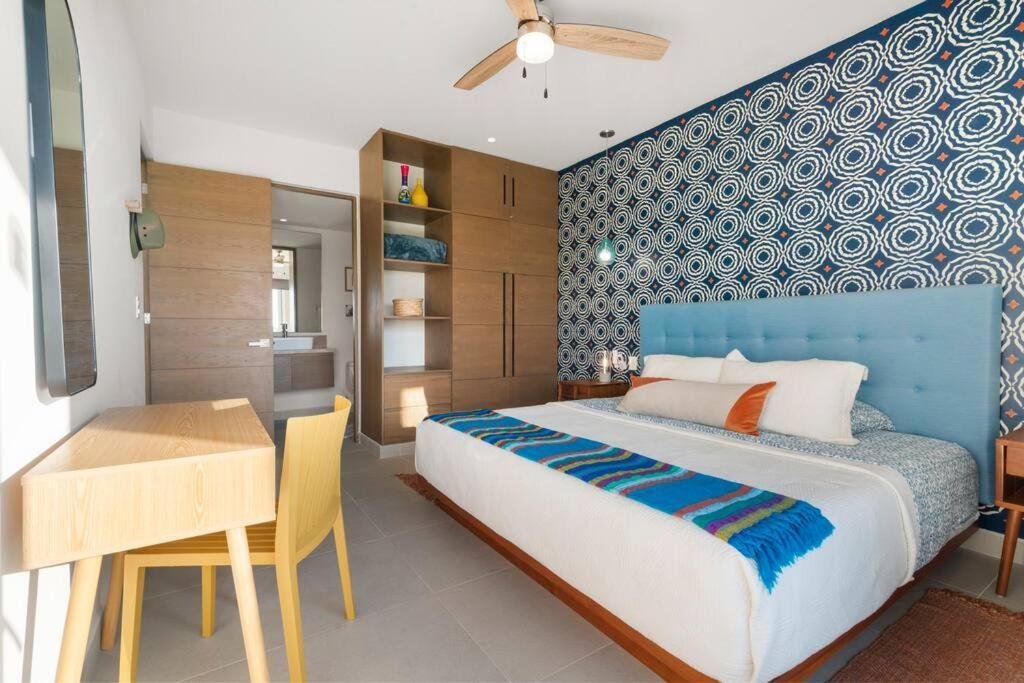 3 Bedroom Luxury Condo Next To Beach & Pools, Ac And Internet 艾库玛尔 外观 照片